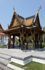 Obraz premium Pagoda at Thai National Museum, Bangkok, Thailand
