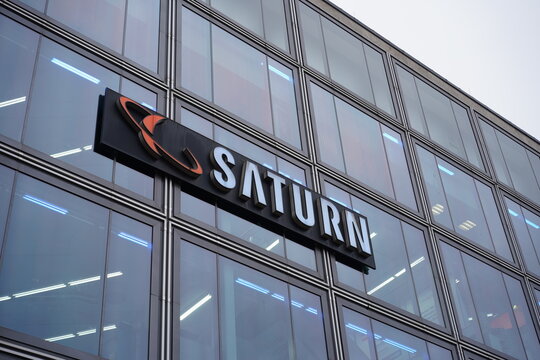 Filiale von Saturn am Alexanderplatz in Berlin am 24.01.2022