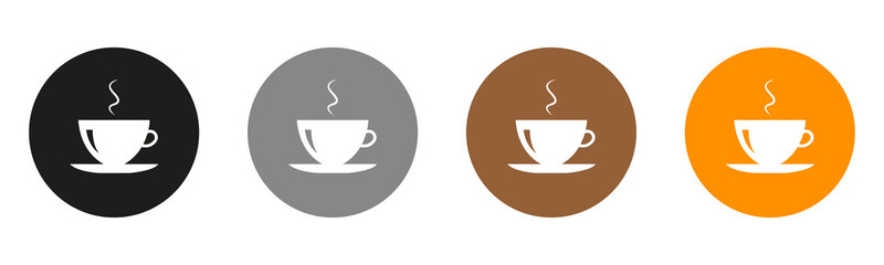 Cup. Tea. Coffee. Vector image.