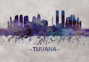 Tijuana Mexico skyline