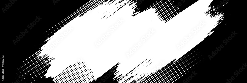 Poster abstract halftone grunge background. artistic backdrop design.