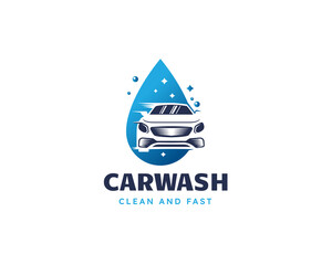 Car wash logo design