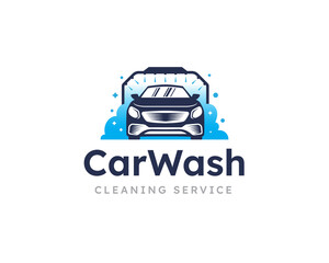 Obraz premium Car wash logo design