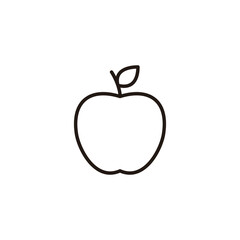 Apple icon. Apple sign and symbols for web design.