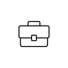 Briefcase icon. suitcase sign and symbol. luggage symbol.