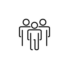 People icon. person sign and symbol. User Icon vector