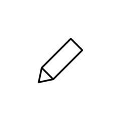 Pencil icon. pen sign and symbol. edit icon vector