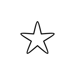 Star Icon. rating sign and symbol. favourite star icon