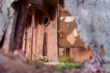 
An abandoned ship wreck off the coast of Iceland.
