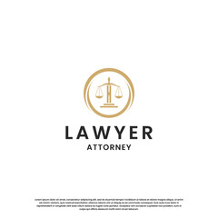 law logo design. lawyer, attorney logo template.