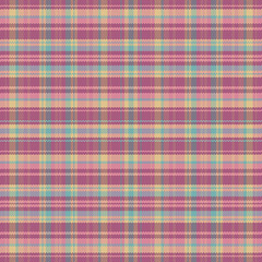 Seamless tartan plaid pattern background with vintage color.