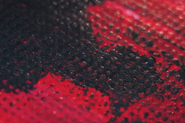 red fabric background