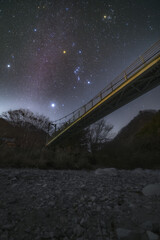bridge at night
