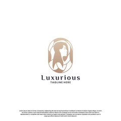 luxury beauty salon and spa logo design inspiration