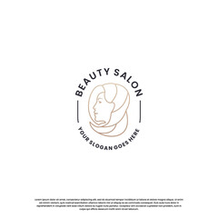 luxury beauty salon and spa logo design inspiration