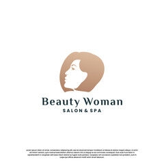 luxury beauty salon and spa logo design inspiration