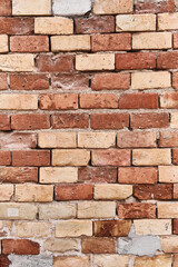  Vintage brick wall surface background