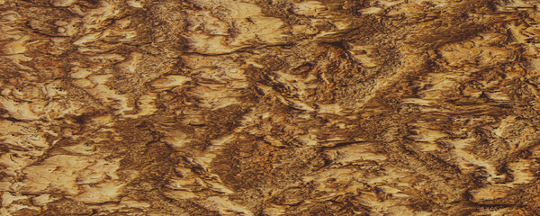 Wood texture background. Brown wooden bark wallpaper. 3D Rendering.