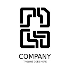 Fototapeta premium Simple letter G logo design. Perfect for t-shirts, etc.