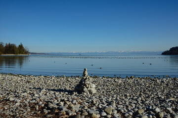 Am Ufer des Bodensees