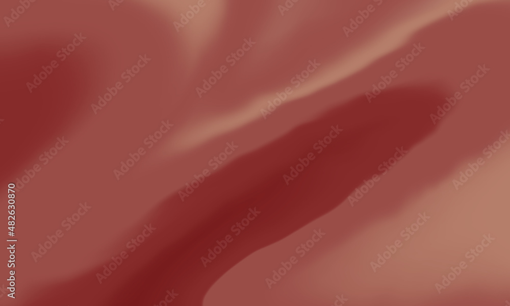 Aufkleber liquid abstract background with a smooth pattern. decorative illustration of the flowing fluid in br