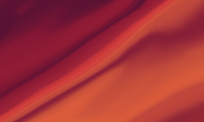 liquid abstract background with a smooth pattern. decorative illustration of the flowing fluid in red brick colors. a luxurious element for background and wallpaper.