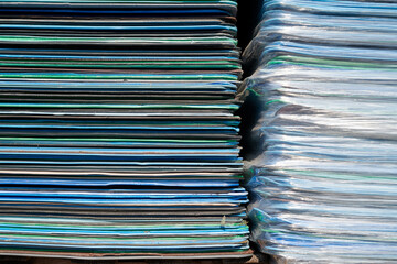 Rifiuti di plastica da riciclare