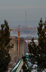 Fototapeta premium site in the city