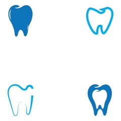 Dental logo Template vector illustration