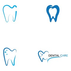 Dental logo Template vector illustration