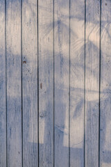 wall of faded wood planks