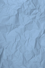 Obraz premium Blue distressed wrinkled paper background