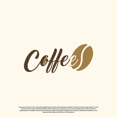 vintage coffee logo design. retro coffee shop logo.