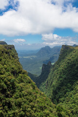 Landscape of the Espraiado Canyon in Urubici, Santa Catarina, Brazil.