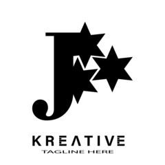 abstract star logo