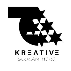 logo design for company with simple concept