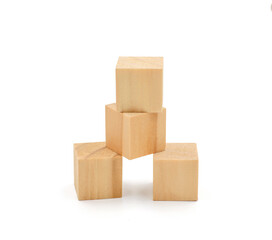 woodblock, square cube geometric