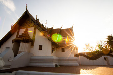 Thai temple in Nan privince