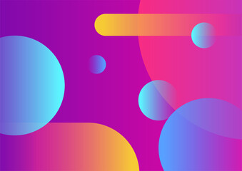 Modern gradient purple Abstract colorful geometric cover design background