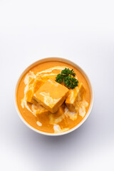 Paneer Butter Masala or Cheese Cottage Curry