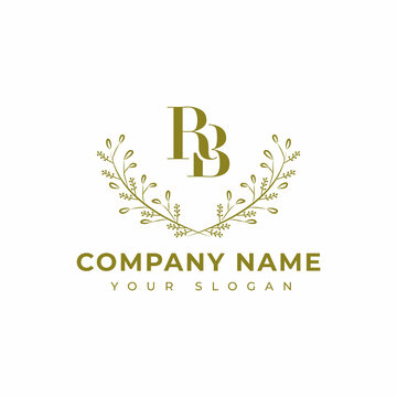 Letter RB logo vector design template
