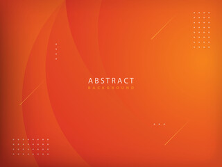 
space orange gradient abstract background with white dots