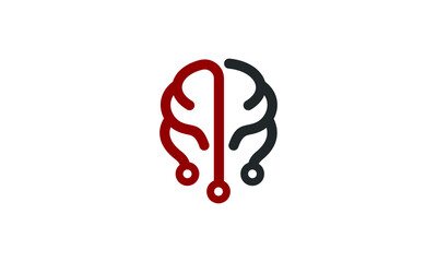 DIGITAL BRAIN LOGO EPS