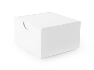white box on white background.