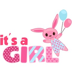 Baby boo and gold design stock for download 3d illustration 