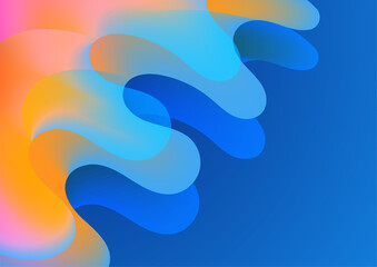 Abstract modern colorful background. Vector illustration