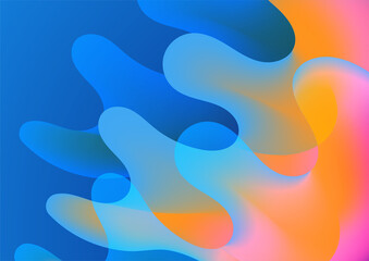 Abstract modern colorful background. Vector illustration