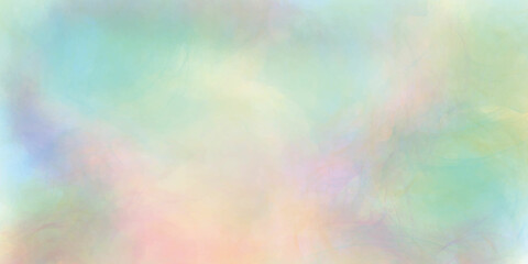Fototapeta na wymiar abstract watercolor background, Beautiful pastel Rainbow texture.