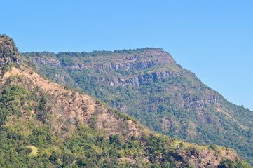 Fototapeta na wymiar Beautiful Mountain Landscape of Khao Kho National Park
