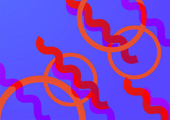 Abstract modern colorful background. Vector illustration